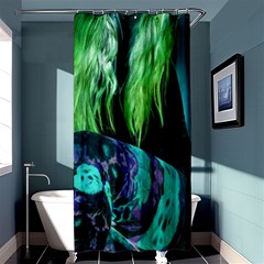 Digital Art Woman Body Part Photo Shower Curtain 36  X 72  (stall)  by dflcprintsclothing