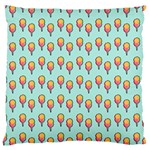 Cotton Candy Pattern Aqua 3d Large Cushion Case (One Side) Front