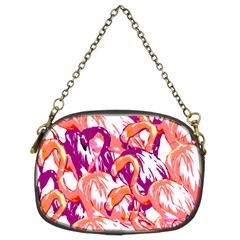 Flamingos Chain Purse (two Sides) by StarvingArtisan