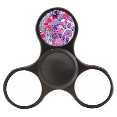 Floral Jungle Purple Finger Spinner by okhismakingart