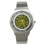 Electric Field Art XLVIII Stainless Steel Watch Front