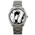 Pinup Girl Sport Metal Watch Front