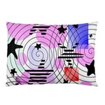 Stars and Spirals Pillow Case (Two Sides) Front