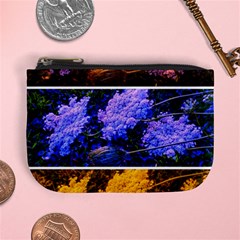 Primary Color Queen Anne s Lace Mini Coin Purse by okhismakingart