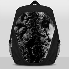 Tree Fungus Branch Vertical High Contrast Backpack Bag by okhismakingart