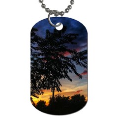 Sumac Sunset Dog Tag (one Side) by okhismakingart