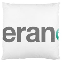 Theranos Logo Large Flano Cushion Case (one Side) by milliahood