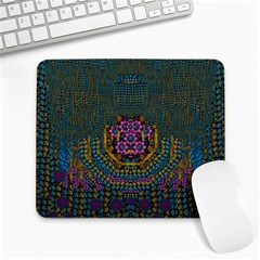 The  Only Way To Freedom And Dignity Ornate Large Mousepads by pepitasart