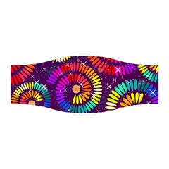 Abstract Background Spiral Colorful Stretchable Headband by HermanTelo