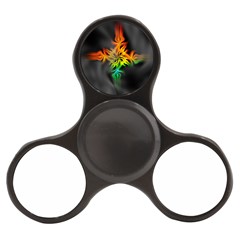 Smoke Rainbow Abstract Fractal Finger Spinner by HermanTelo