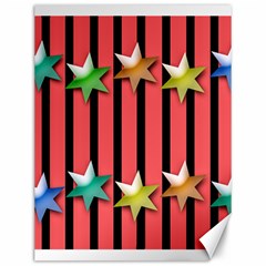 Star Christmas Greeting Canvas 12  X 16  by HermanTelo