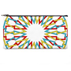 Wheel Complex Symbol Mandala Pencil Cases by HermanTelo