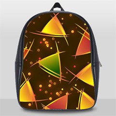 Background Non Seamless Pattern School Bag (large) by Pakrebo