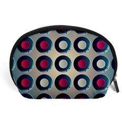 Background Colorful Abstract Accessory Pouch (large) by HermanTelo