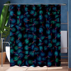 Background Abstract Textile Design Shower Curtain 60  X 72  (medium)  by HermanTelo