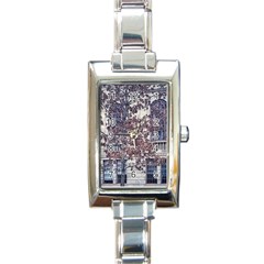 Bowling Green State University Rectangle Italian Charm Watch by Riverwoman