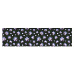 Seamless Pattern Background Circle Satin Scarf (oblong) by HermanTelo