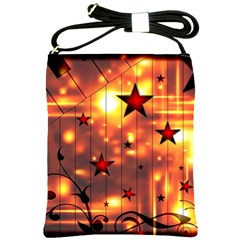 Star Radio Light Effects Magic Shoulder Sling Bag by HermanTelo