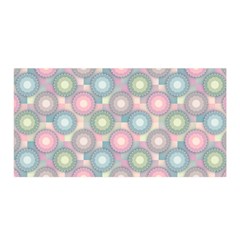 Seamless Pattern Pastels Background Satin Wrap by HermanTelo