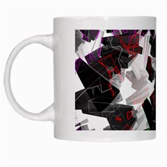 Abstract Science Fiction White Mugs by HermanTelo