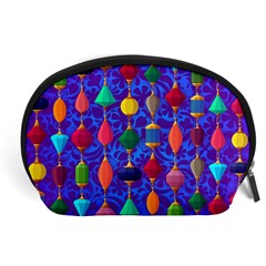 Background Stones Jewels Accessory Pouch (large) by HermanTelo