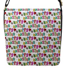 Holidays Happy Easter Flap Closure Messenger Bag (s) by HermanTelo