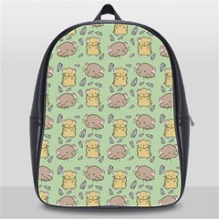 Hamster Pattern School Bag (xl) by Sapixe