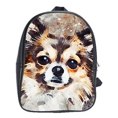 Chihuahua Dog Cute Pets Small School Bag (xl) by Pakrebo