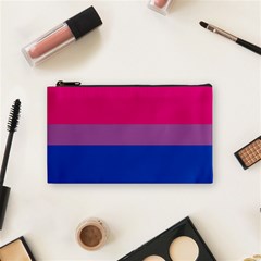 Bisexual Pride Flag Bi Lgbtq Flag Cosmetic Bag (small) by lgbtnation