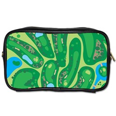 Golf Course Par Golf Course Green Copy Toiletries Bag (two Sides) by Nexatart