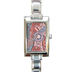 Print Rectangle Italian Charm Watch by Sobalvarro