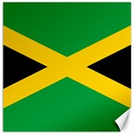 Jamaica flag Canvas 16  x 16  15.2 x15.41  Canvas - 1