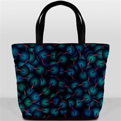 Background Abstract Textile Design Bucket Bag by Pakrebo