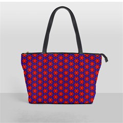 Blue Pattern Texture Classic Shoulder Handbag by HermanTelo