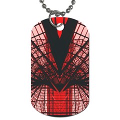 Low Angle Photography Of Red Metal Tower Dog Tag (one Side) by Pakrebo