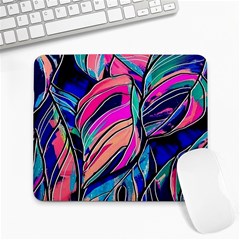 Tropical Leaves Resize 2000x2000 Same A3580b Large Mousepads by Sobalvarro