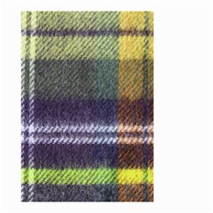 Yellow Plaid Flannel Small Garden Flag (two Sides) by snowwhitegirl