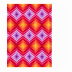 Texture Surface Orange Pink Large Garden Flag (two Sides) by Mariart