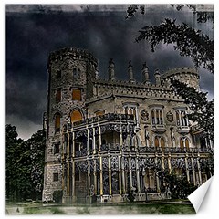 Castle Mansion Architecture House Canvas 16  X 16  by Wegoenart