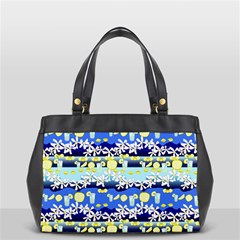 Lemonade Pattern Oversize Office Handbag by bloomingvinedesign