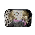 Cat Ears Doll Stained Glass Apple MacBook Pro 13  Zipper Case Front