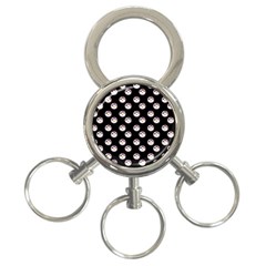 English Breakfast Black 3-ring Key Chain by snowwhitegirl