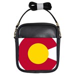 Colorado State Flag Symbol Girls Sling Bag Front