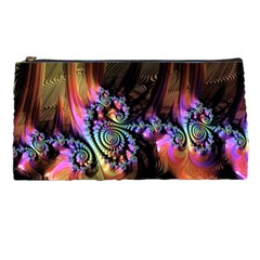 Fractal Colorful Background Pencil Cases by Pakrebo