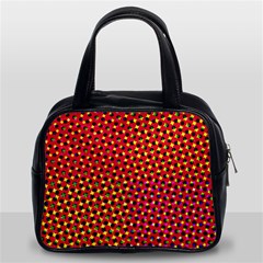 Pattern Textile Structure Abstract Classic Handbag (two Sides) by Pakrebo