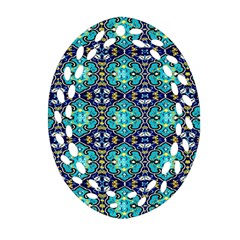 B 3 Oval Filigree Ornament (two Sides) by ArtworkByPatrick