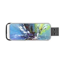 Original Abstract Art Portable Usb Flash (two Sides) by scharamo