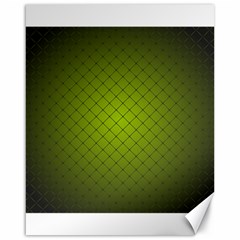 Hexagon Background Line Canvas 16  X 20  by HermanTelo