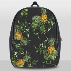 Pineapples Pattern School Bag (large) by Sobalvarro