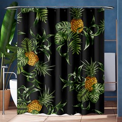 Pineapples Pattern Shower Curtain 60  X 72  (medium)  by Sobalvarro